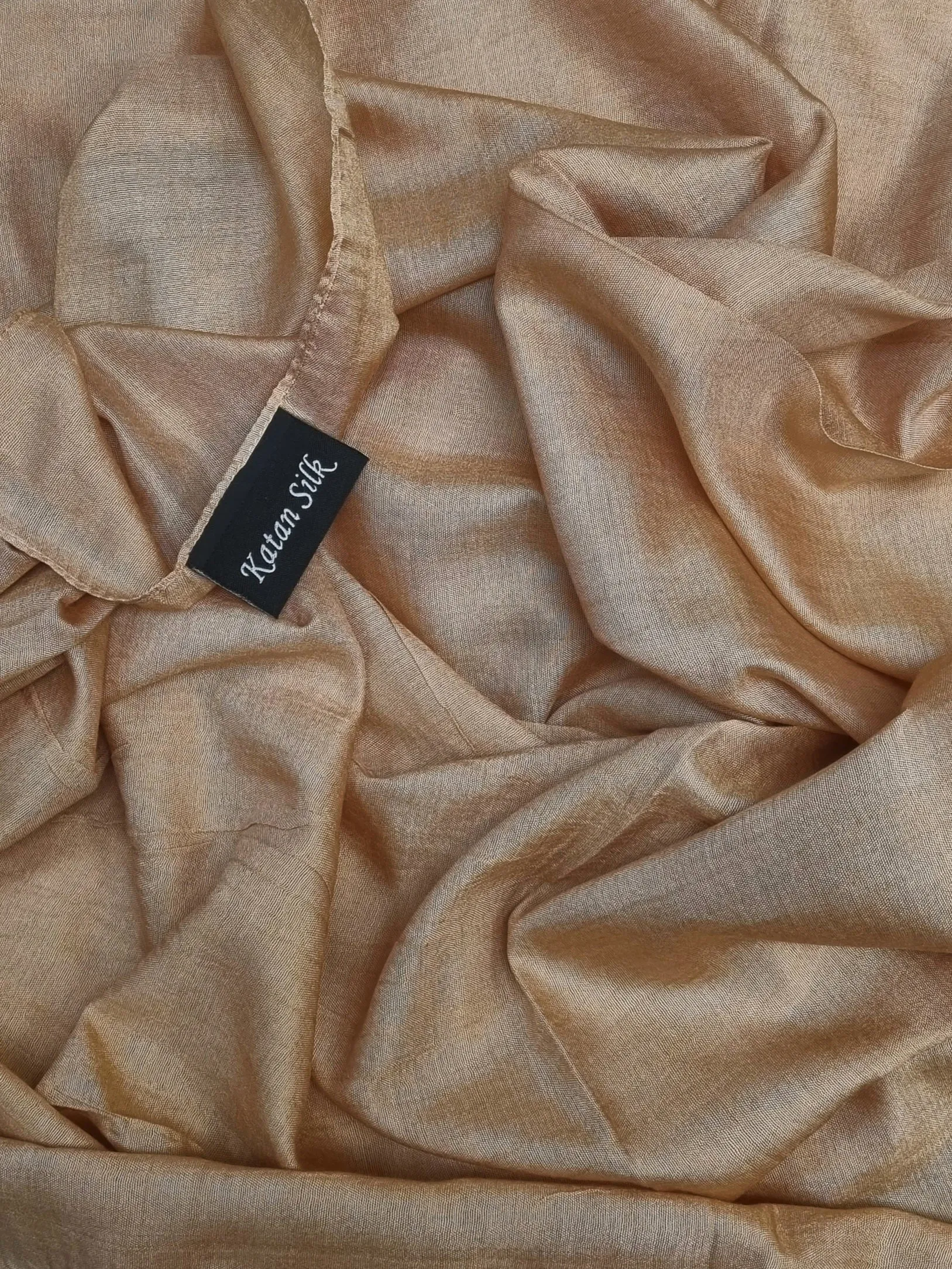 Katan Silk Hijab - Latte