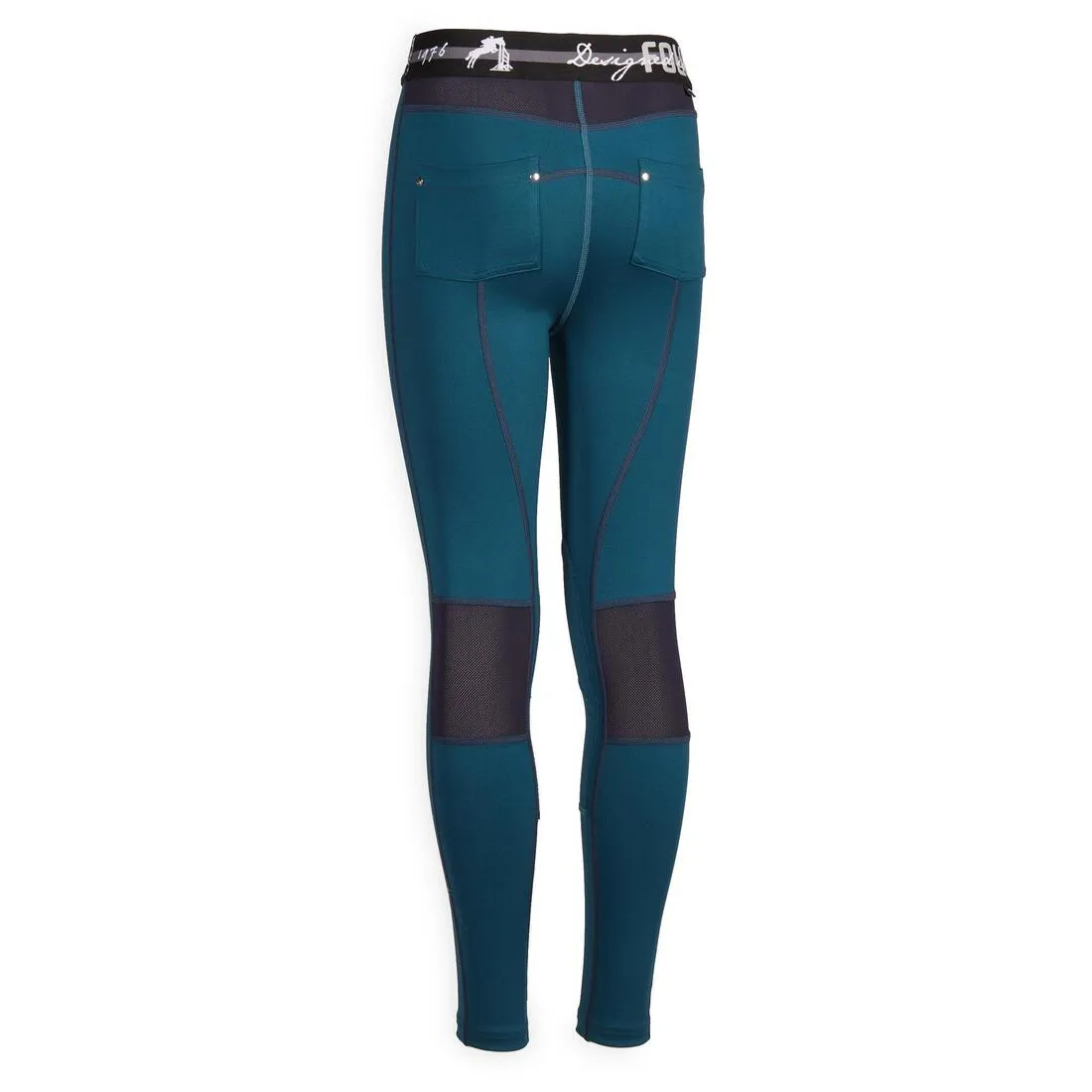 Kids' Light Horse Riding Leggings 100