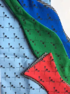 Lacrosse Bow Tie - royal blue