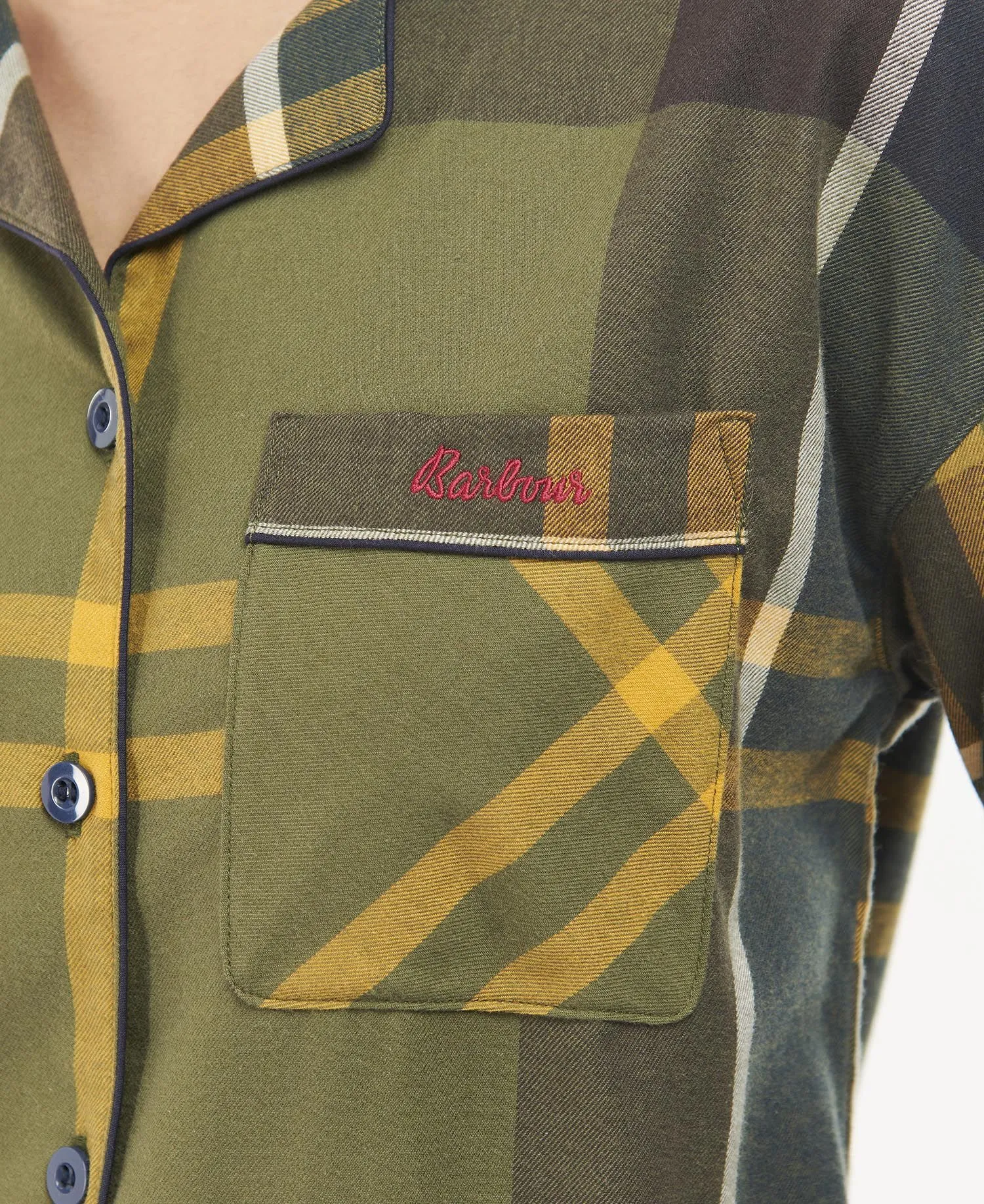 LADIES BARBOUR ELLERY PJ L/S SET - CLASSIC TARTAN