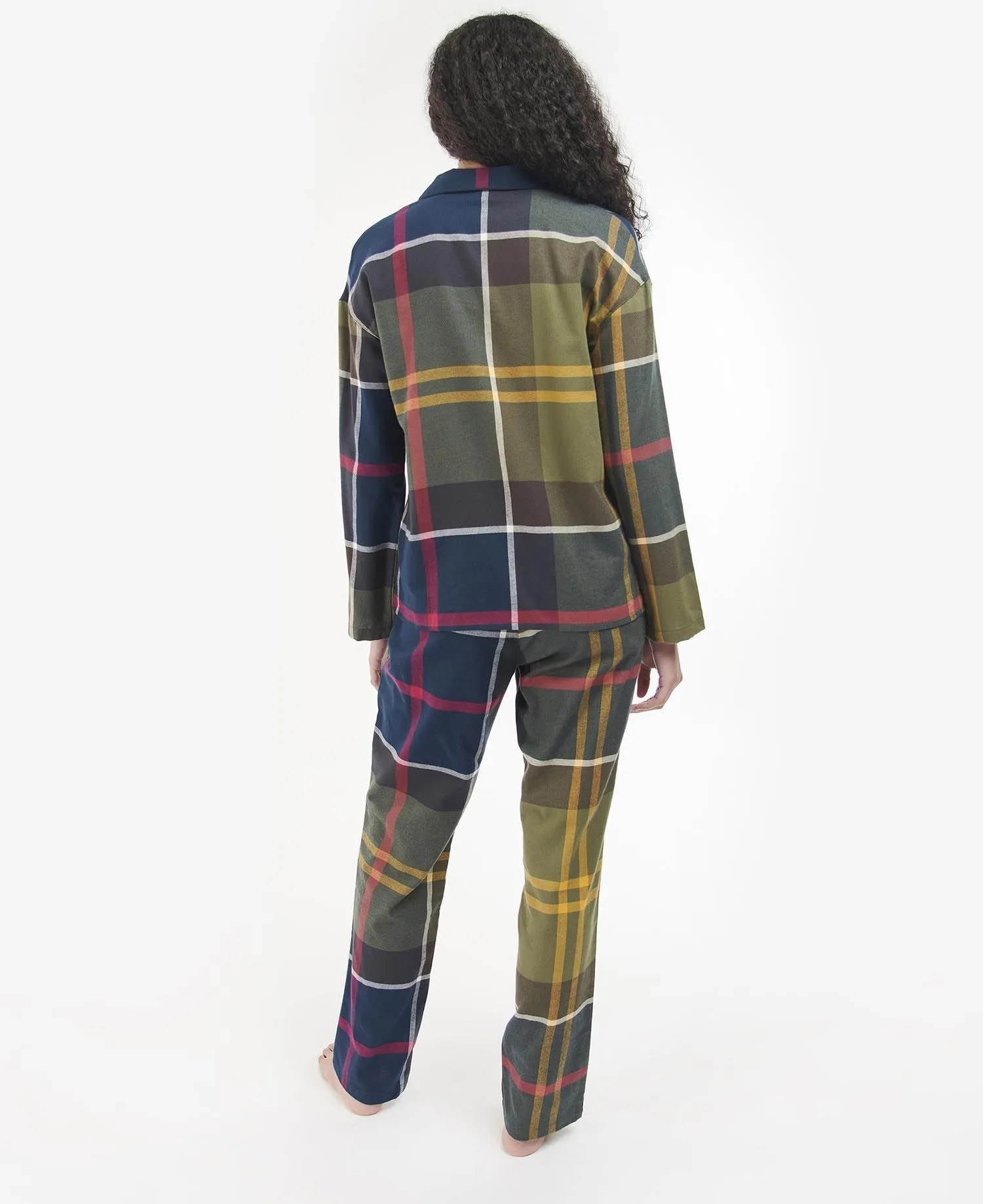 LADIES BARBOUR ELLERY PJ L/S SET - CLASSIC TARTAN