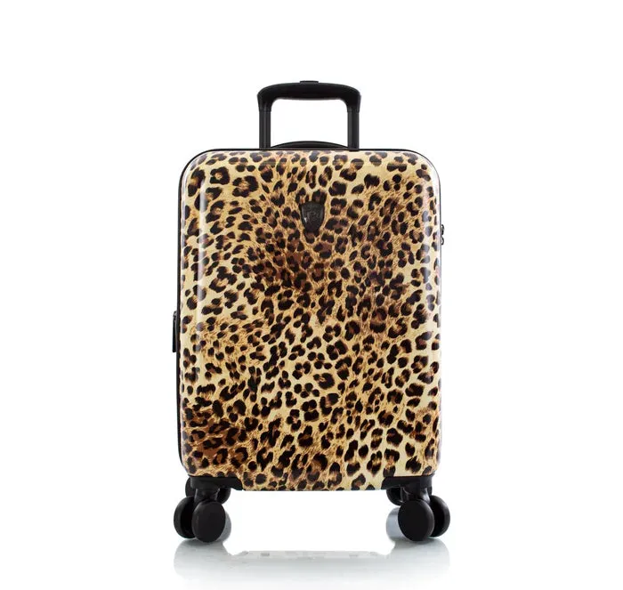 Leopard Fashion 21" Spinner Carry-On Luggage