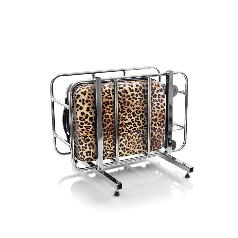 Leopard Fashion 21" Spinner Carry-On Luggage