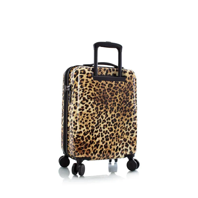 Leopard Fashion 21" Spinner Carry-On Luggage