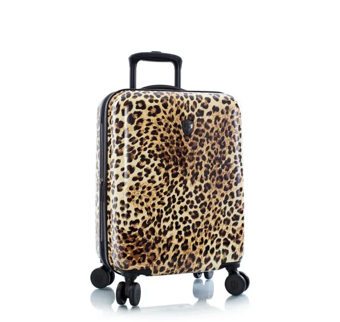 Leopard Fashion 21" Spinner Carry-On Luggage