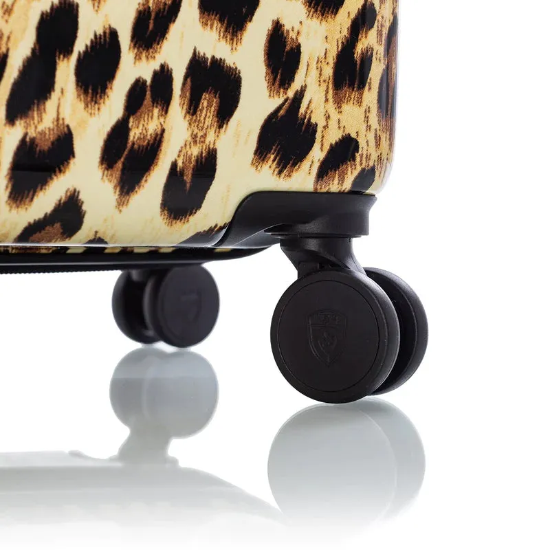Leopard Fashion 21" Spinner Carry-On Luggage