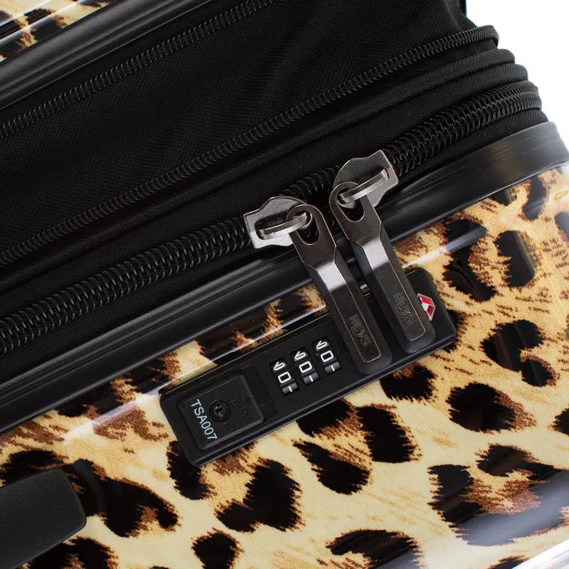 Leopard Fashion 21" Spinner Carry-On Luggage