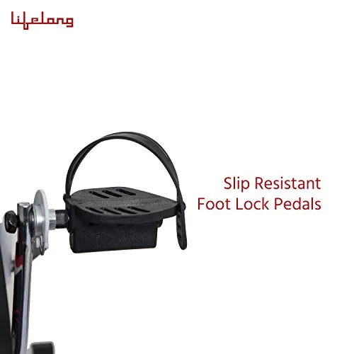 Lifelong LLFCN36 Fit Lite Airbike Exercise Machine with Stationary Handle for Cardio Training, Weight Loss and Workout at Home (Free Installation Assistance)