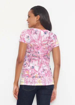 Lilly Pink (17250) ~ Short Sleeve Scoop Shirt