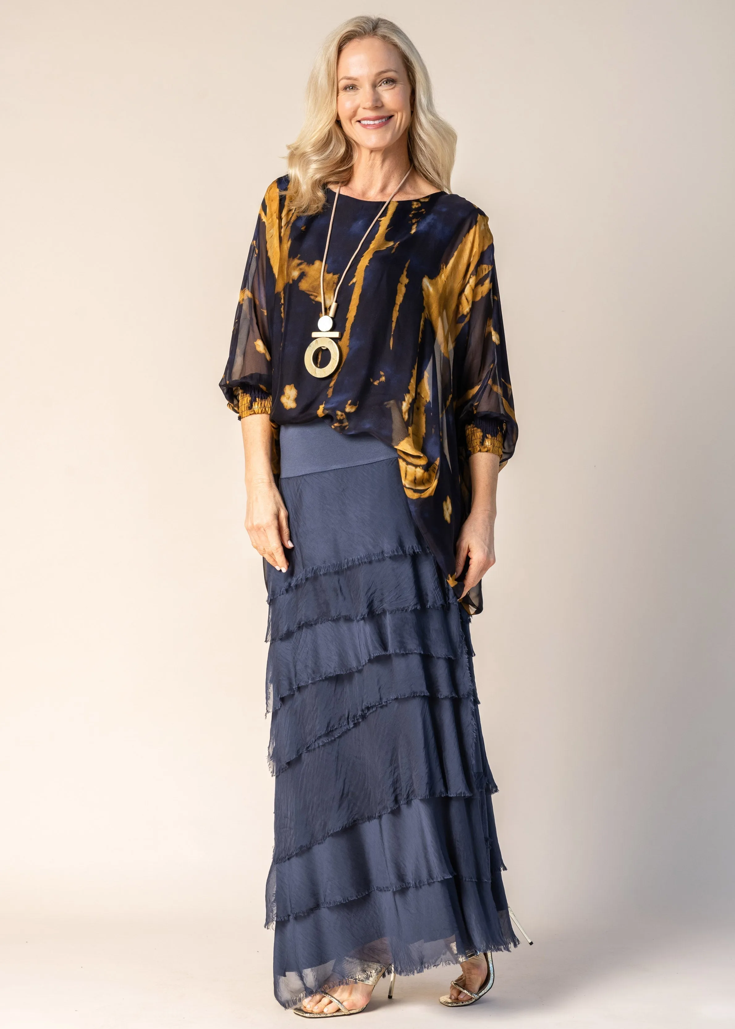 Loki Top in Navy