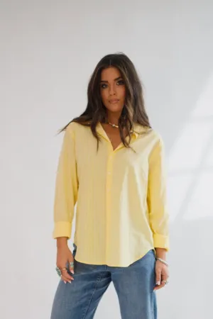 Lolita Button Down Pale Banana