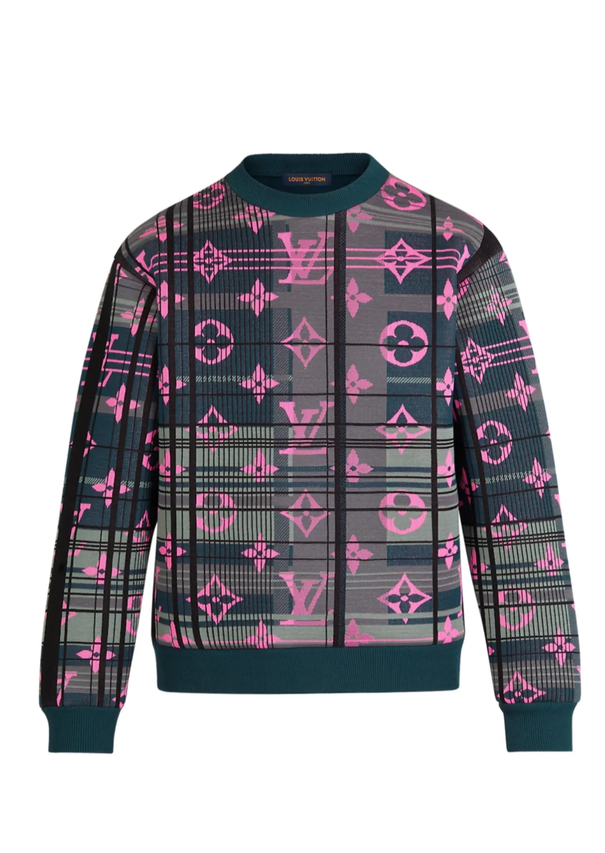 Louis Vuitton Sweatshirt in Jacquard Monogram Cotton