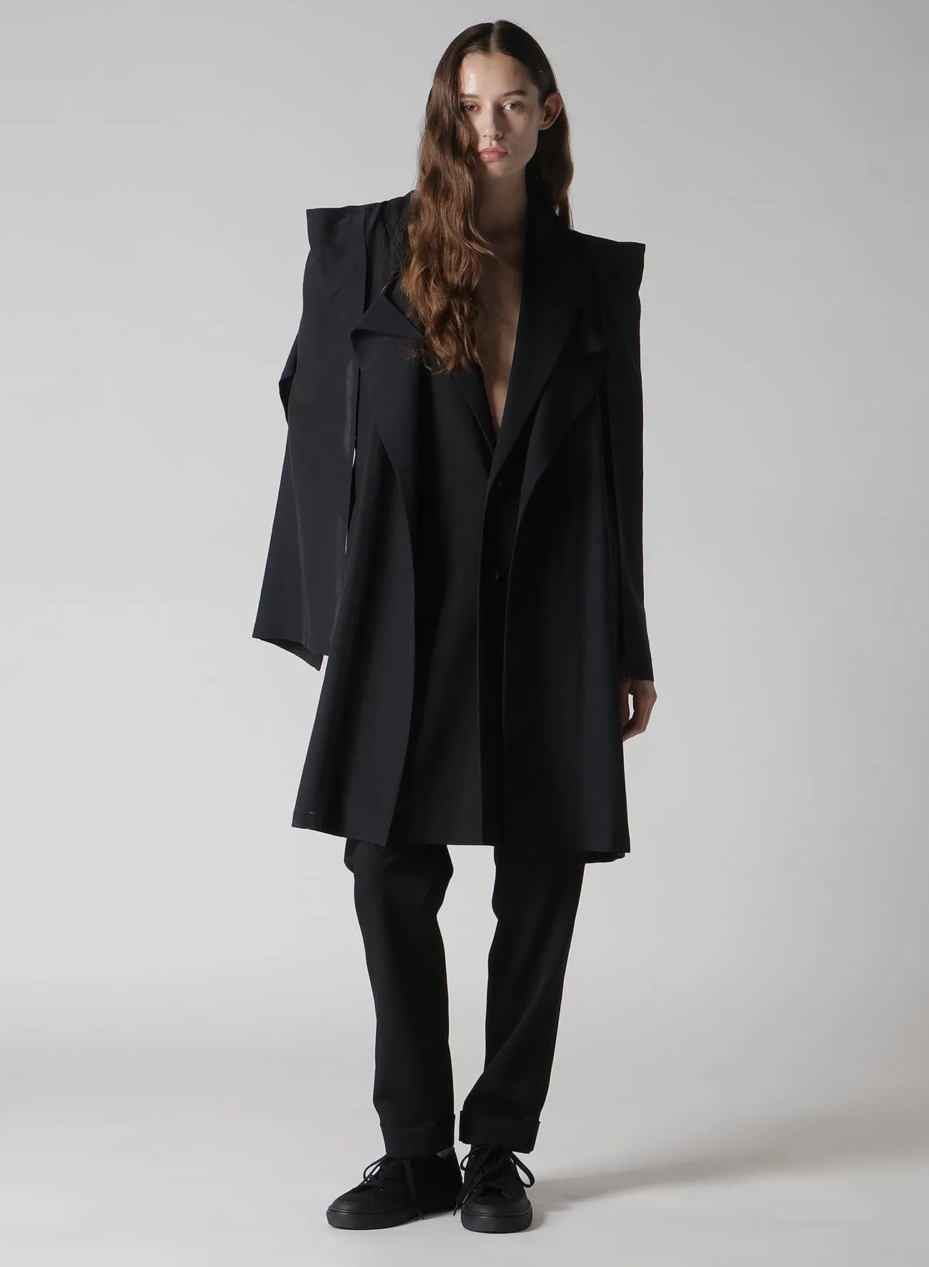 <100/1> <101/1> BOX SILHOUETTE JACKET