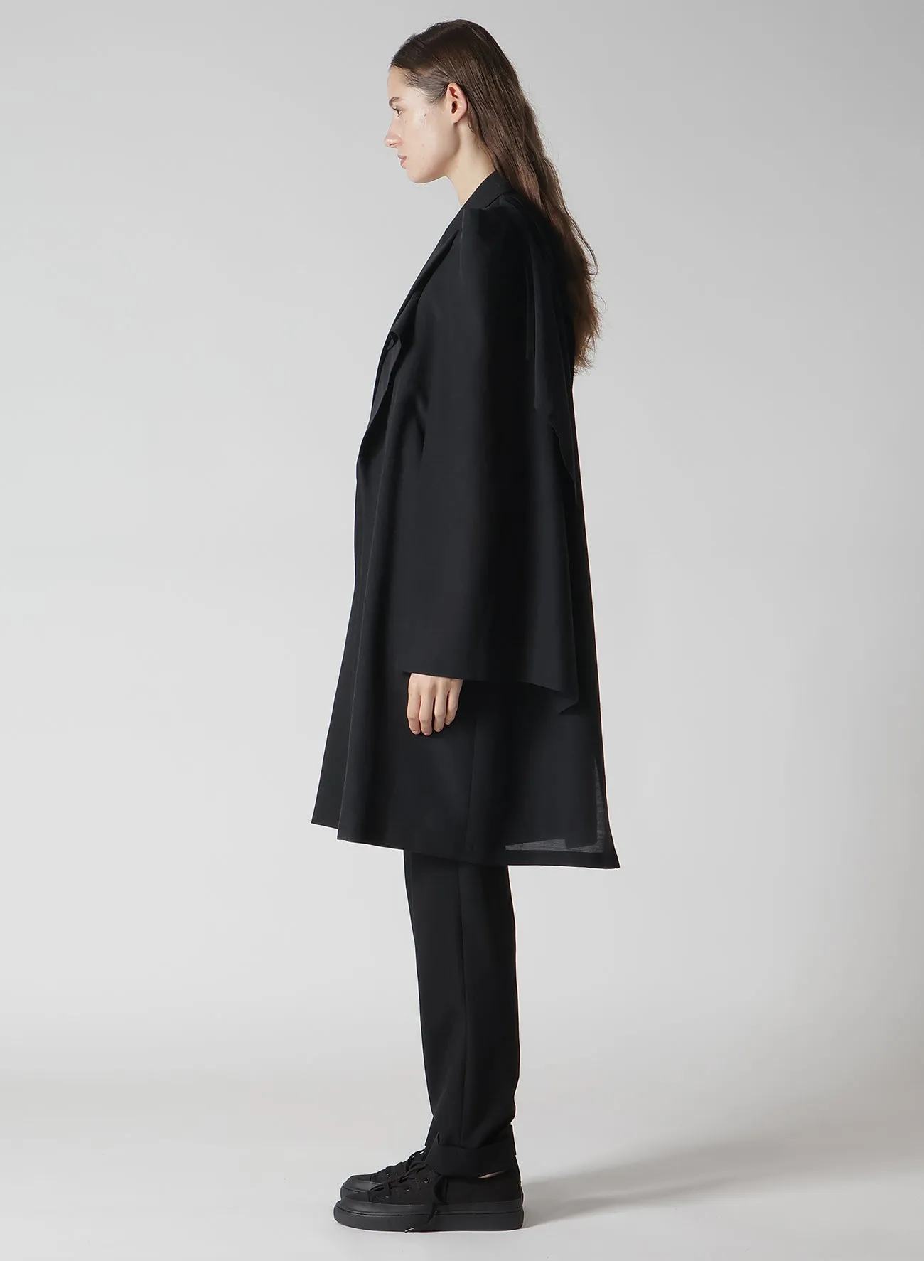 <100/1> <101/1> BOX SILHOUETTE JACKET