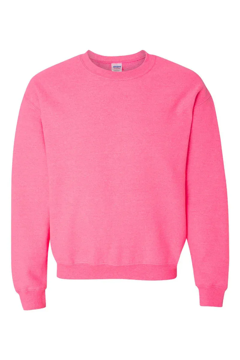 Lucky Clover Highland Cow Heavy-weight Crew Sweatshirt
