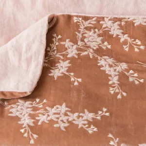 Lynette Bed End Blanket - Rouge