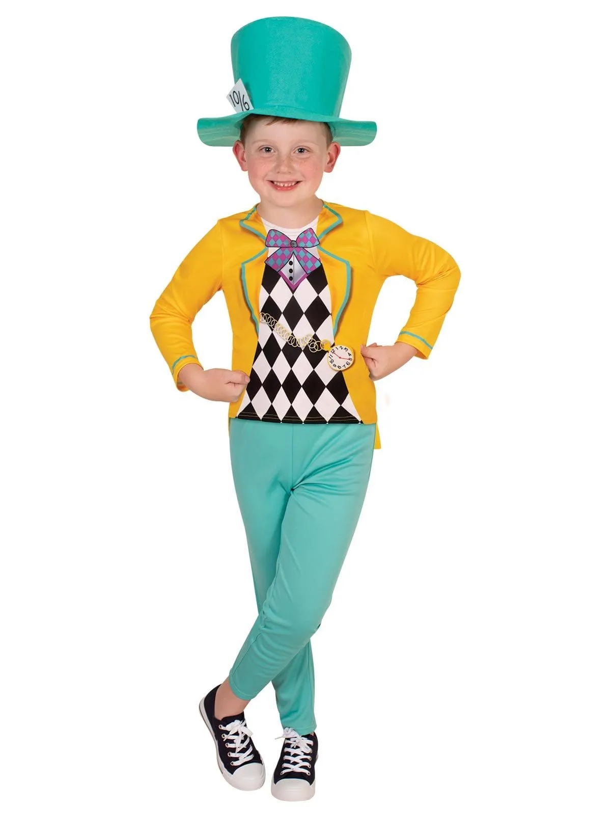 Master Mad Hatter Boys Book Week Costume