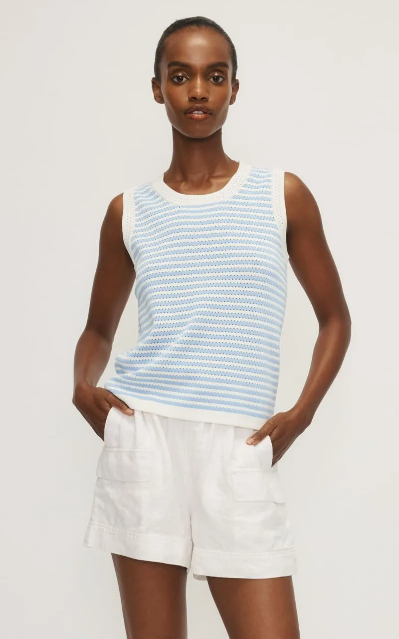 Melissa Nepton- Amely Striped Tank Top