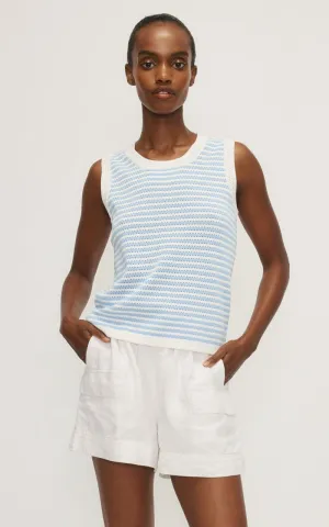 Melissa Nepton- Amely Striped Tank Top