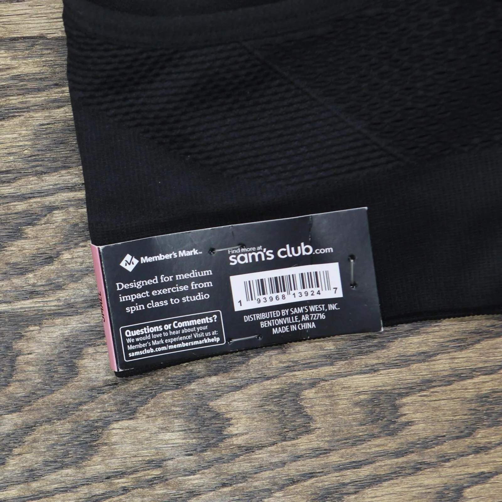 Member's Mark Womens Seamless Adjustable Sports Bra S20SC210013