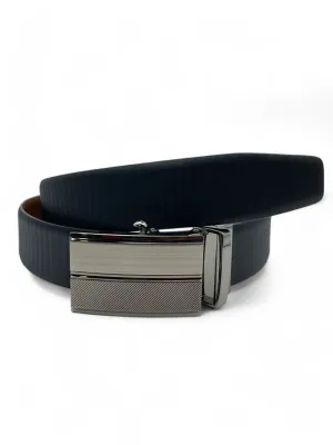 Mens Leather Belt Reversible with Auto-lock Buckle 35mm Trama [RR]