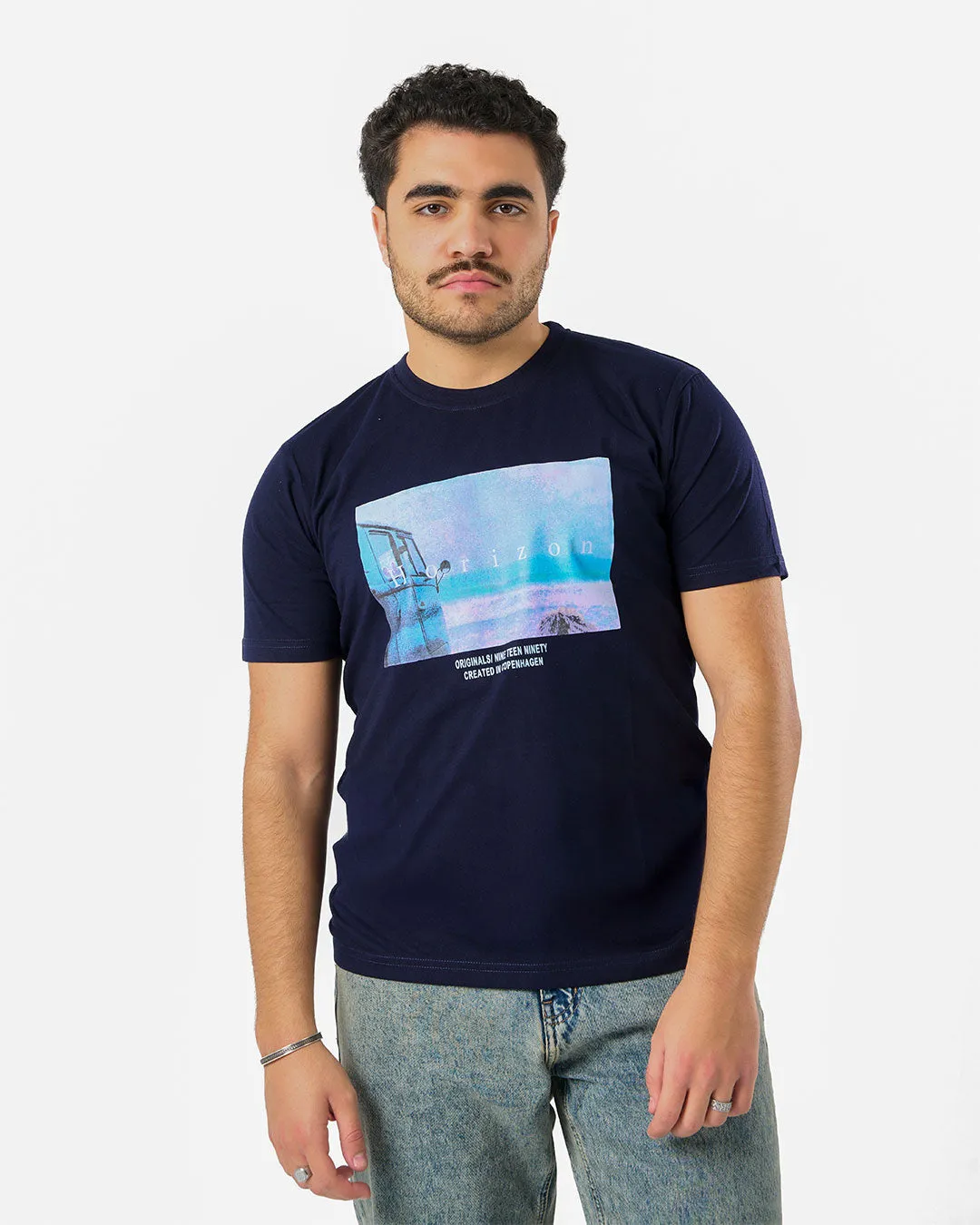 Mens Printed Short Sleeve T-shirt