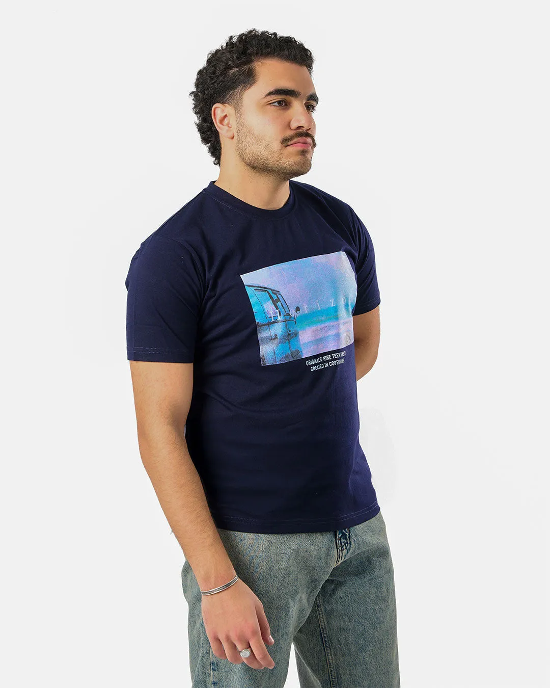 Mens Printed Short Sleeve T-shirt