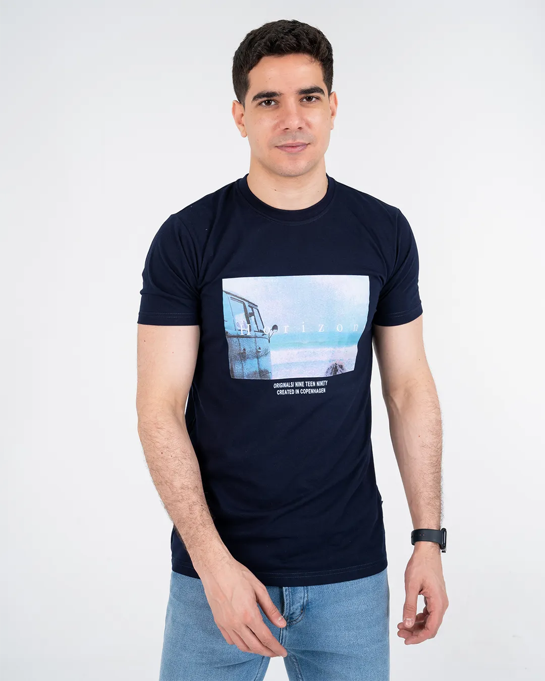 Mens Printed Short Sleeve T-shirt