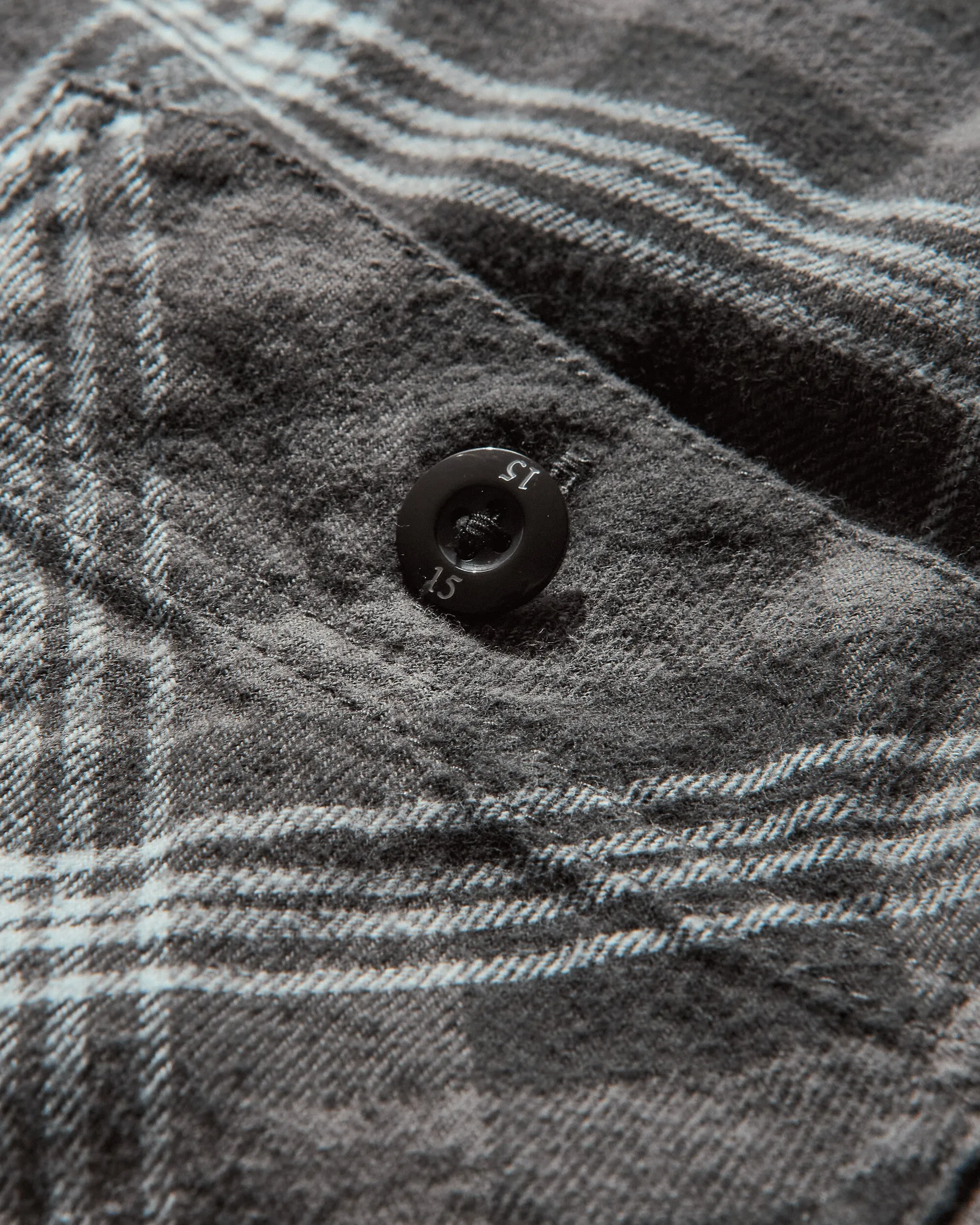 Men's Savage Tartan Check Longsleeve Shirt Gray / Saxe