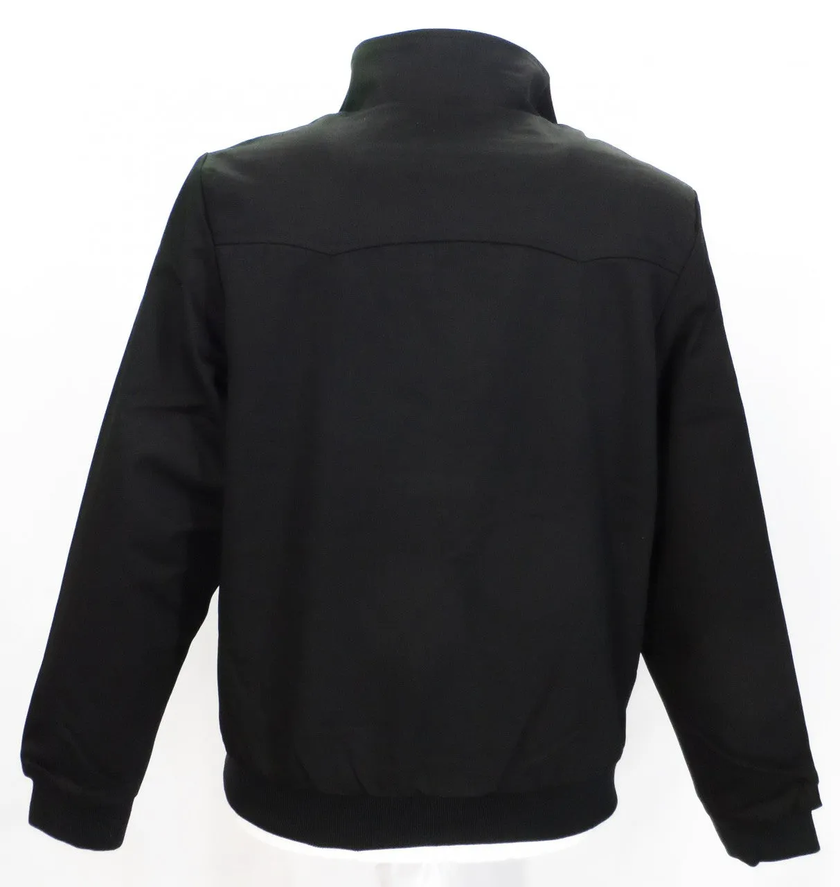 Merc Mens Black Harrington Jacket