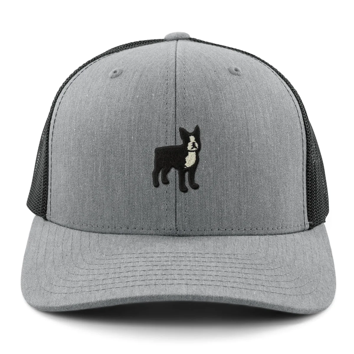 Mini Boston Terrier Classic Snapback Trucker