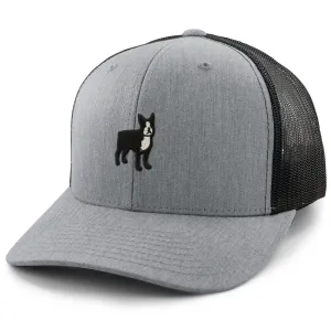 Mini Boston Terrier Classic Snapback Trucker