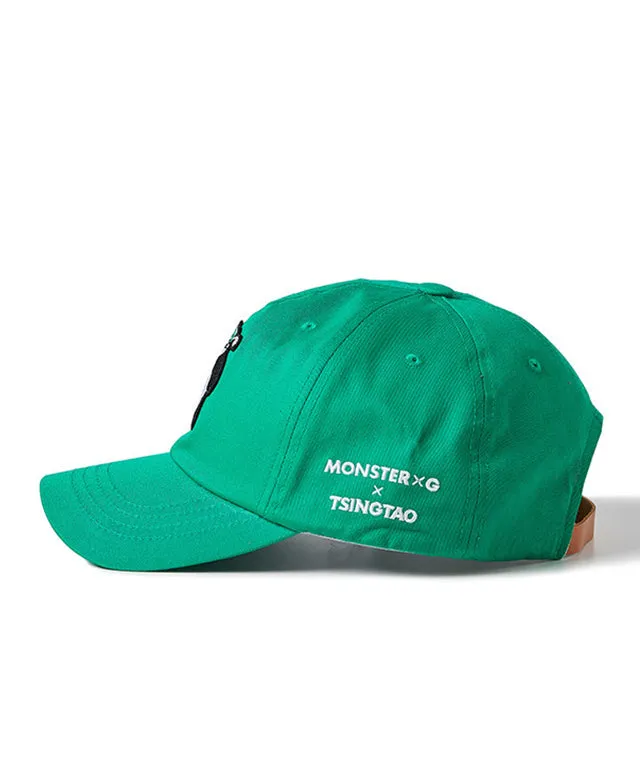 Monster G Golf & Daily Monster Magazine X Qingdao Character Tao Collaboration Ball Cap Green