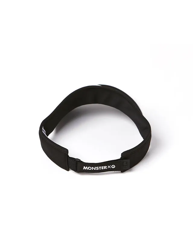 Monster G Unisex Sun Cap Silver Black