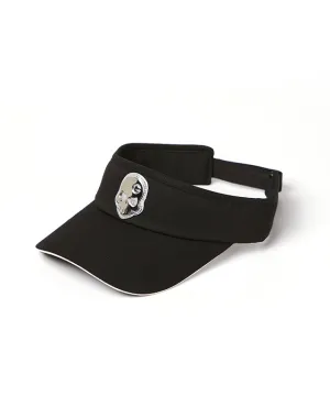 Monster G Unisex Sun Cap Silver Black