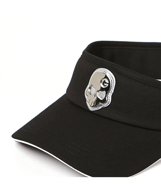 Monster G Unisex Sun Cap Silver Black