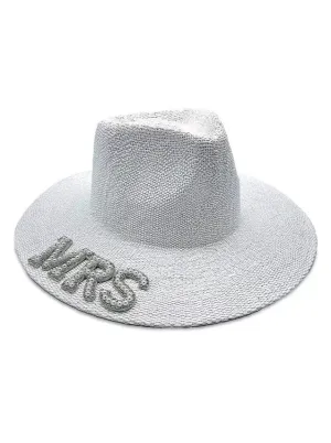 MRS Bridal White Sun Hat