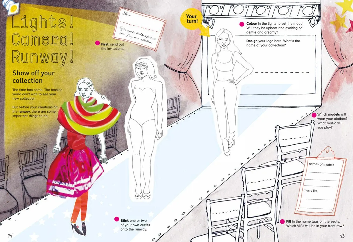 My Fashion Lookbook: Design Your Own Collection