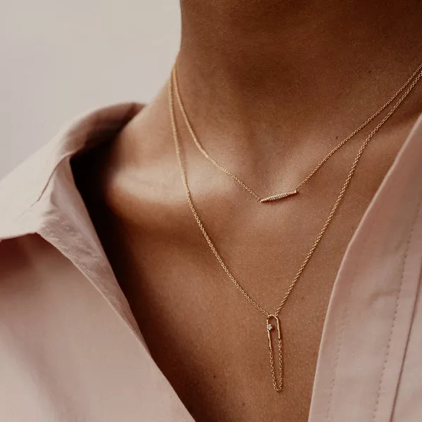 necklace Colette : cristal