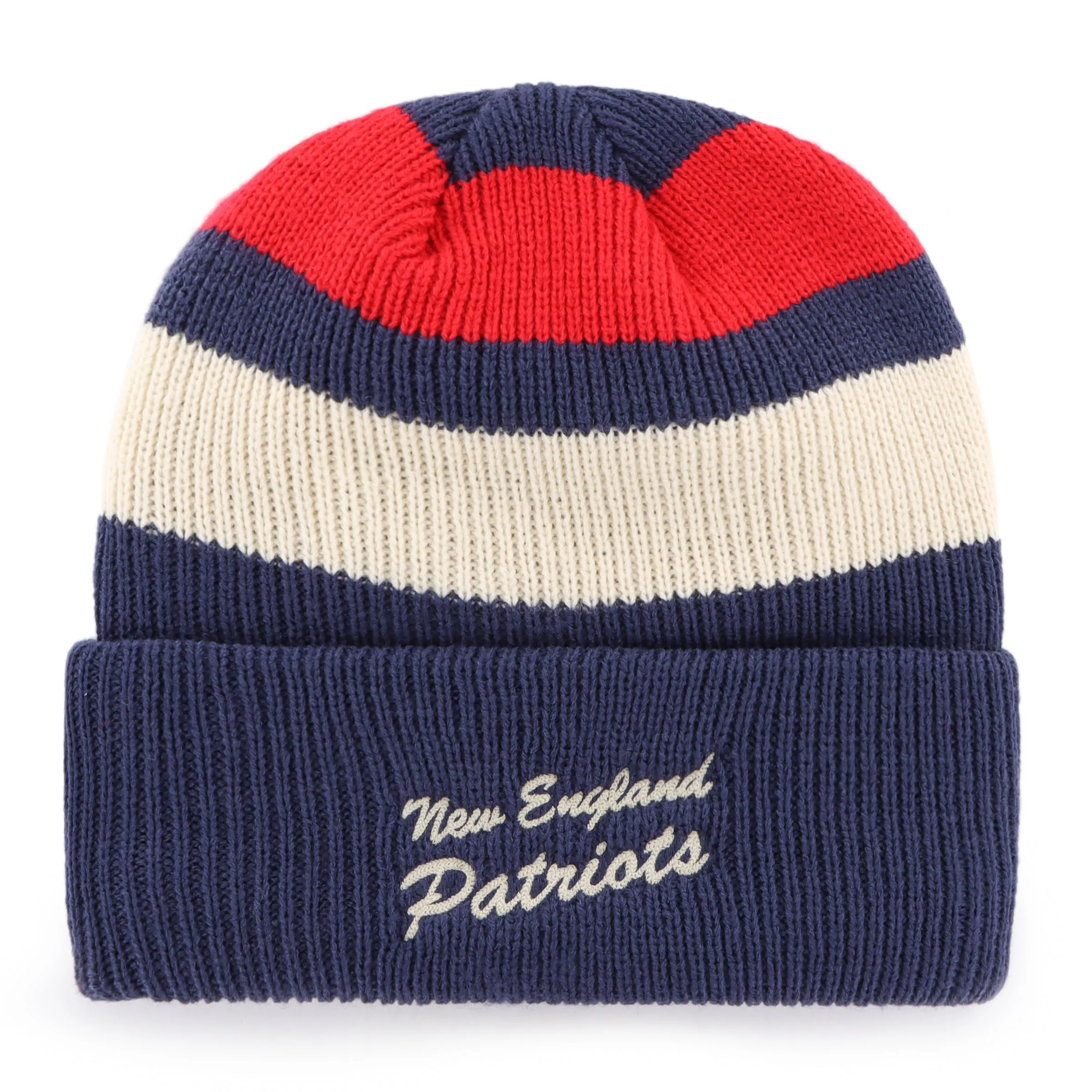 NEW ENGLAND PATRIOTS CLUBHOUSE JENNINGS '47 CUFF KNIT