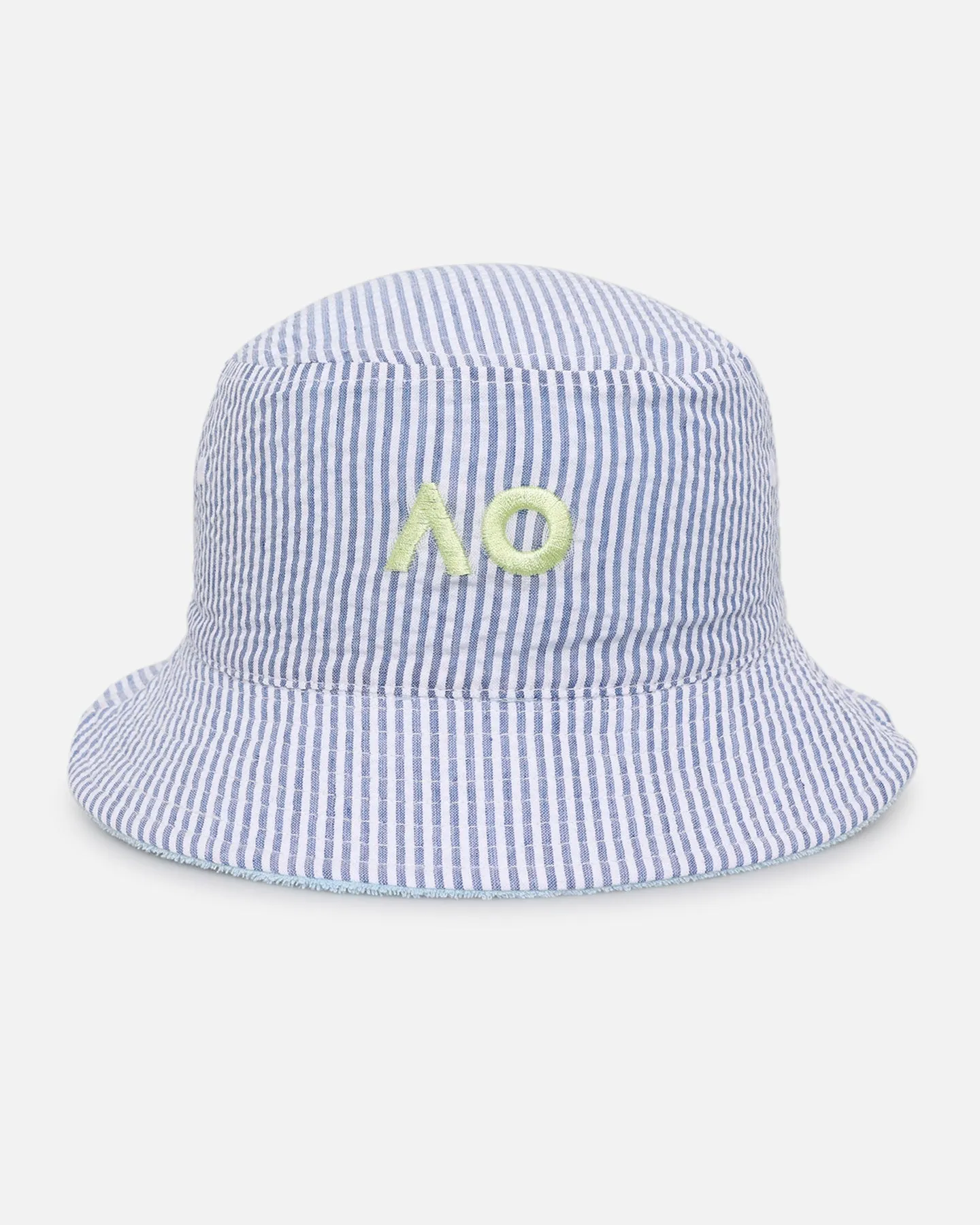 New Era Australian Open '25 Reversible Terry Bucket Hat Pastel Blue