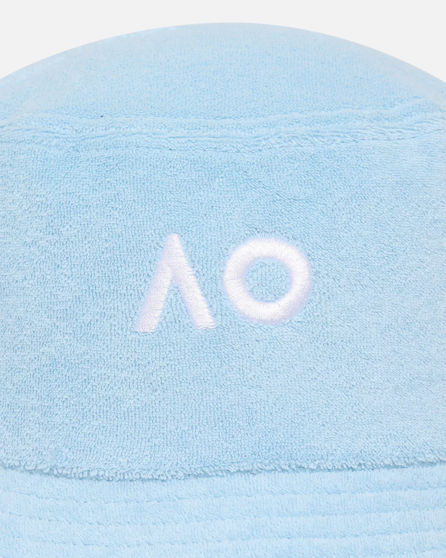 New Era Australian Open '25 Reversible Terry Bucket Hat Pastel Blue