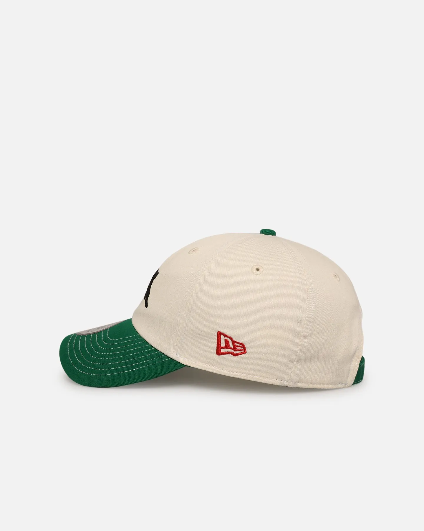 New Era South Sydney Rabbitohs 'NRL 2-Tone 2025 Collection' Casual Classic Strapback Chrome White