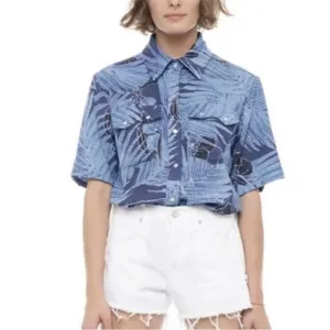 NEW Sandrine Rose Free People White Cut Off Denim Shorts, NWT, Size 24 MSRP $128