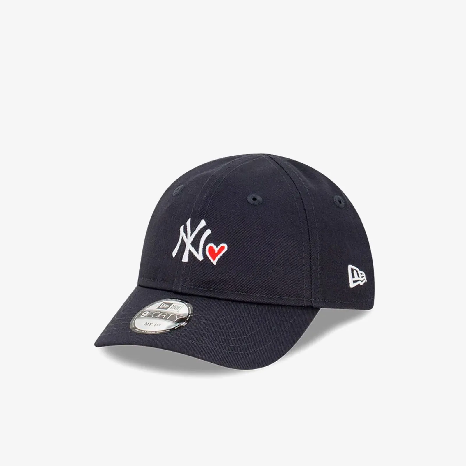 New York Heart EasySnap Adjustable Youth Cap - Navy