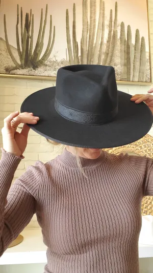 Noir Rancher Hat Black - Lack of Color