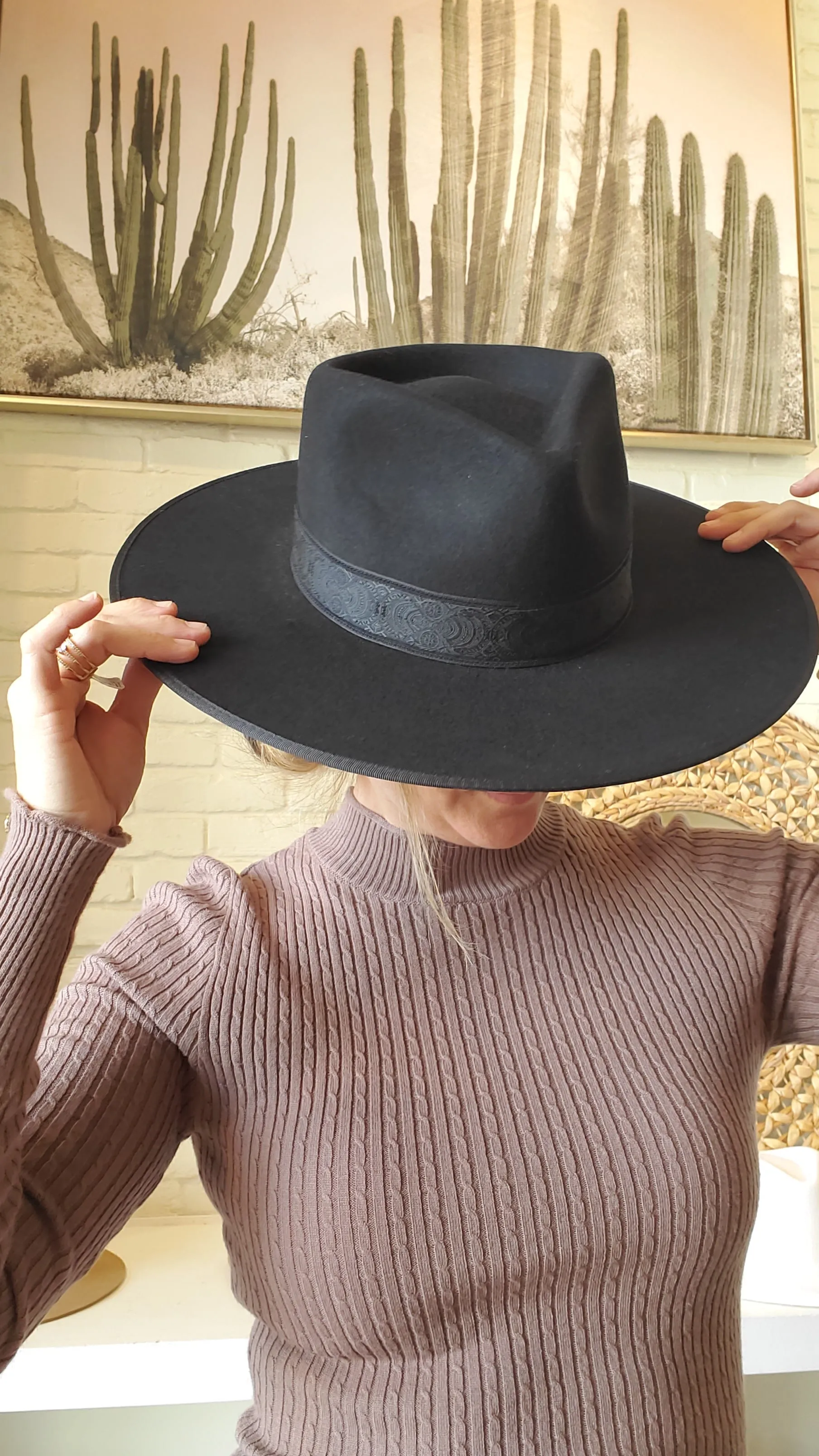 Noir Rancher Hat Black - Lack of Color