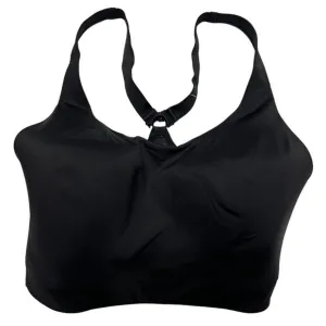 NWT ATHLETA Advance Bra 34F Black Adjustable Straps