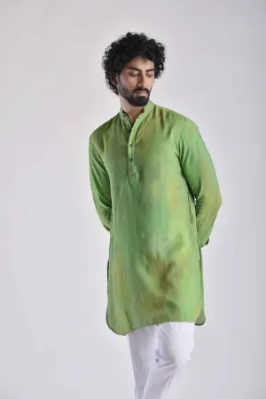 Ombre Green Ganganagery Kurta