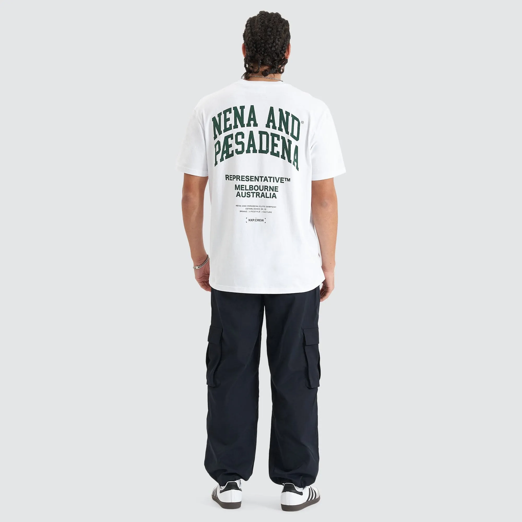Overview Relaxed Tee Optical White